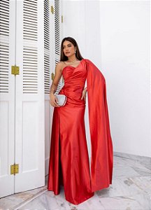 Vestido Andalasia vermelho