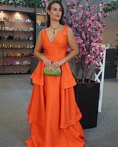 Vestido Alice laranja