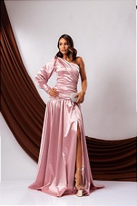 Vestido Faby rose