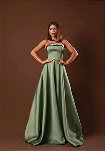 Vestido Maya verde menta