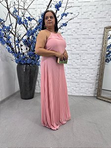 Vestido Lia rose + Clutch Brinde