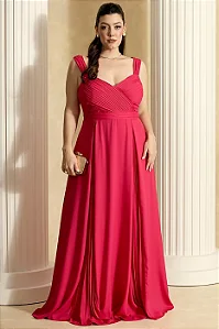 Vestido Lessa pink + Clutch Brinde