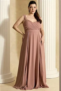 Vestido Lessa rose + Clutch Brinde