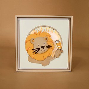 Quadro Charme Leão