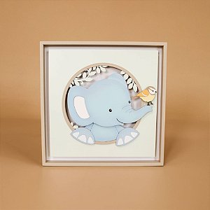 Quadro Charme Elefante
