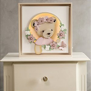 Quadro Charme Ursinha