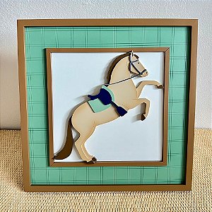 Quadro Decorativo Cavalo Impinado