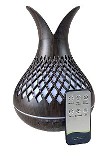 Difusor Aromático Ultrassônico Décor (madeira escura)