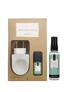 Kit Aromatizador Elétrico + Mini Home Spray Bamboo