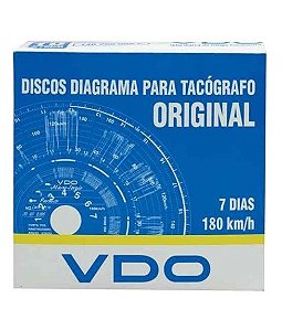 DISCO DE TACOGRAFO VDO 7D 180KM