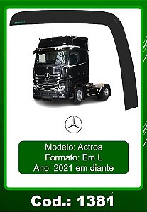 CALHA MB ACTROS 2021 EM L - FUMÊ