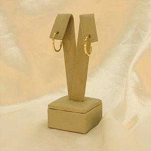Brinco Argola Banhado a Ouro 18k