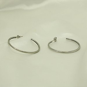 Brinco Argola em Aço Inox