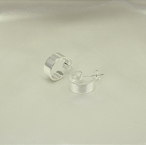 Brinco Argola Banhado a Prata 925