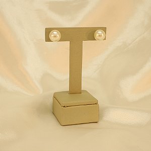 Brinco de Pérola Banhado a Ouro 18k