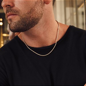 Corrente Cordão Baiano em Aço Inox