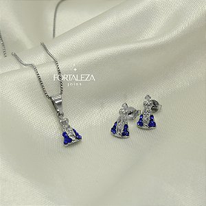 Conjunto Nossa Senhora Aparecida Banhado a Ouro Branco