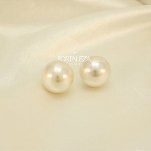 Brinco de Pérola Banhado a Ouro 18k