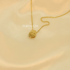 Gargantilha Menino Banhado a Ouro 18k