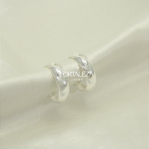 Brinco Argola Banhado a Prata