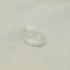 Pingente Relicário Difusor Banhado a Prata