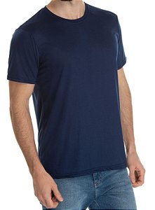 Camiseta Malha PV, Personalizada, Azul Marinho