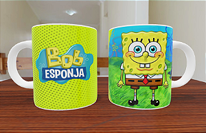 Caneca Bob Esponja PERSONAGENS