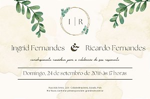 Convite Casamento