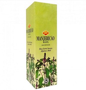 MANJERICÃO - INCENSO INDIANO SAC (BOA SORTE)