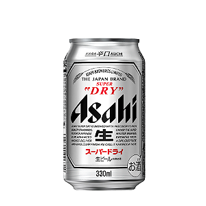 Cerveja Asahi Lata 330mL