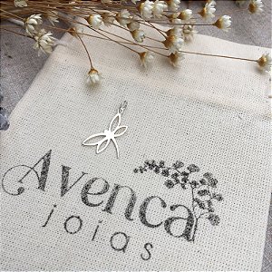 PINGENTE LIBÉLULA VAZADA