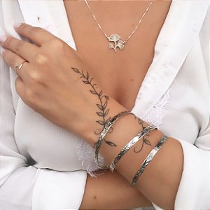 BRACELETE FLORAL DE BALI