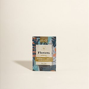 Shampoo 2 em 1 Flowers Luxo 10 ml (500 uni)