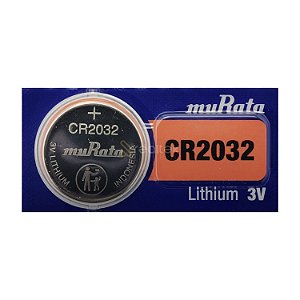 Pilha Bateria CR 2032 Murata - 1 Unidade