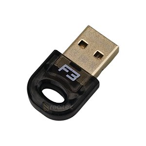 Adaptador USB Bluetooth 5.0 CSR Para PC - F3 JC-BLU04