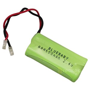 Bateria Para Telefone Sem Fio 2,4v Ni-Mh 600mah - Plug Universal