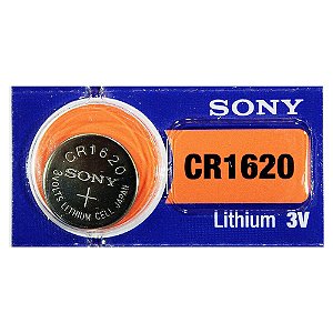 Pilha Bateria CR 1620 Sony - 1 Unidade
