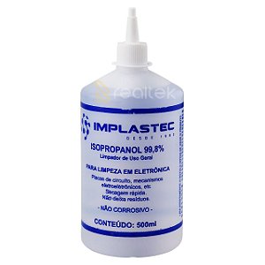 Álcool Isopropílico 500ml - Implastec