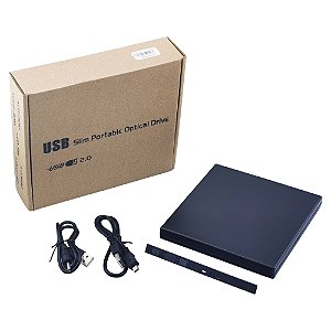 Case Externo Para Gravador Dvd De Notebook Sata 12.5mm - GV-U2