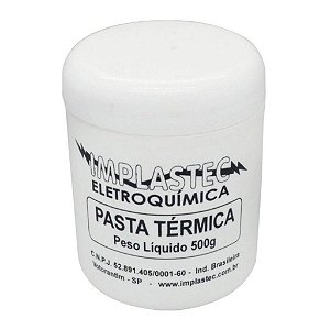 Pasta Térmica Branca Implastec - 500g