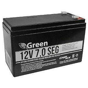 Bateria Selada 12v 7ah Seg - Green 013-3505