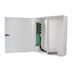 Rack Organizador Para CFTV, Mini Fine Hibrido 8 Canais - Max Eletron
