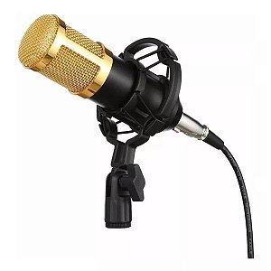 Microfone Condensador Profissional BM-800