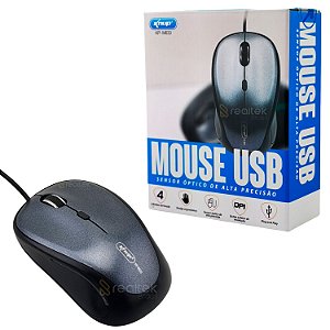 Mouse Óptico Usb 1600 Dpi - Knup KP-M633