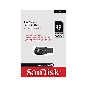 Pen Drive 32gb Usb 3.0 - Sandisk Ultra Shift