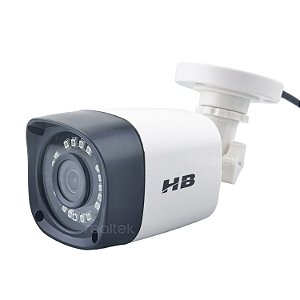 Câmera Bullet 2mp Full HD 3.6mm 20m, Híbrida 4 em 1 - HBtech HB402