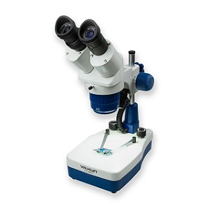 Microscópio Estereoscópio Binocular 20x 40x - Yaxun YX Ak21