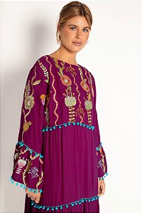 Vestido Ahyla bordado
