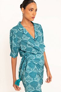 Conjunto  Calça  e  blusa Olívia