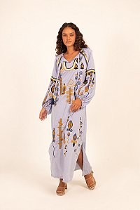 Vestido Marrakech bordado